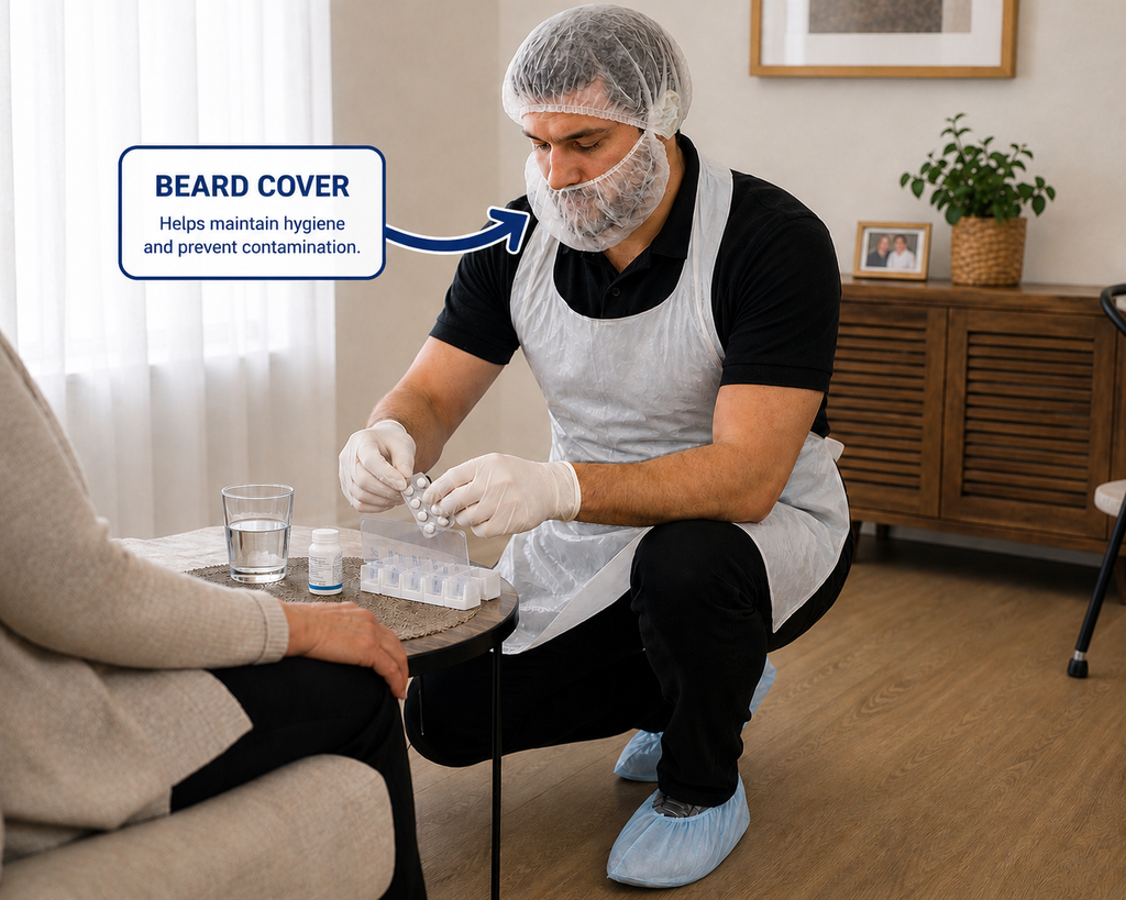 Apollo Beard covers white