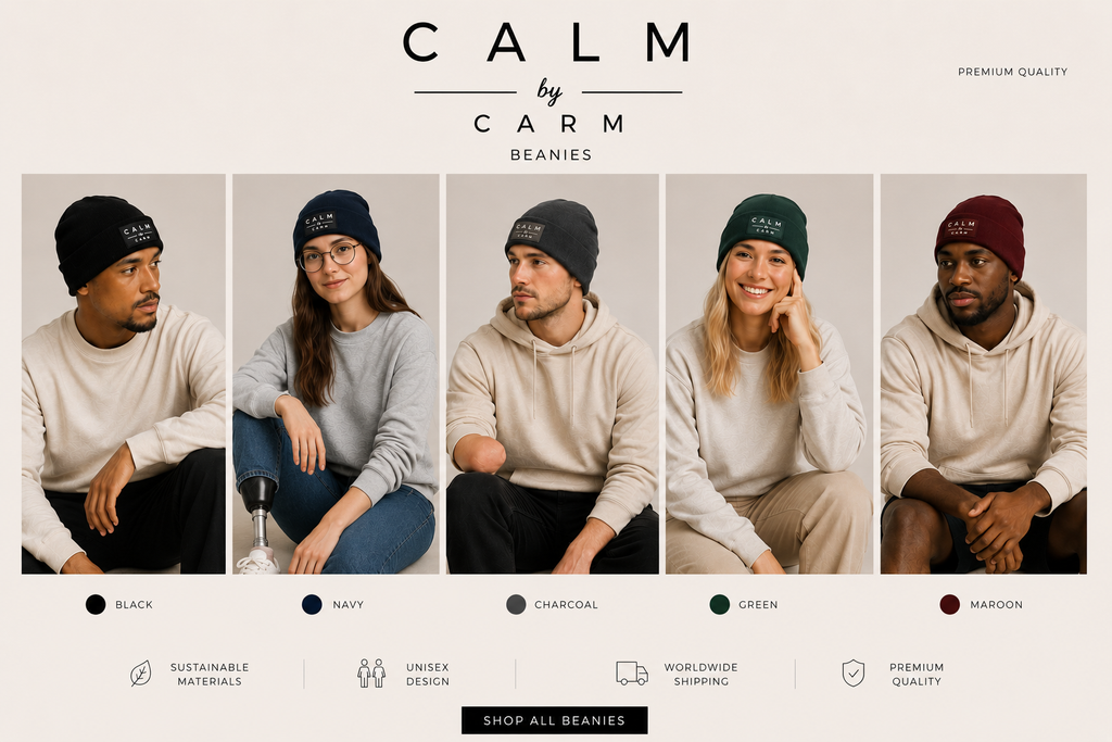 Adult Beanies | CALM by CARM