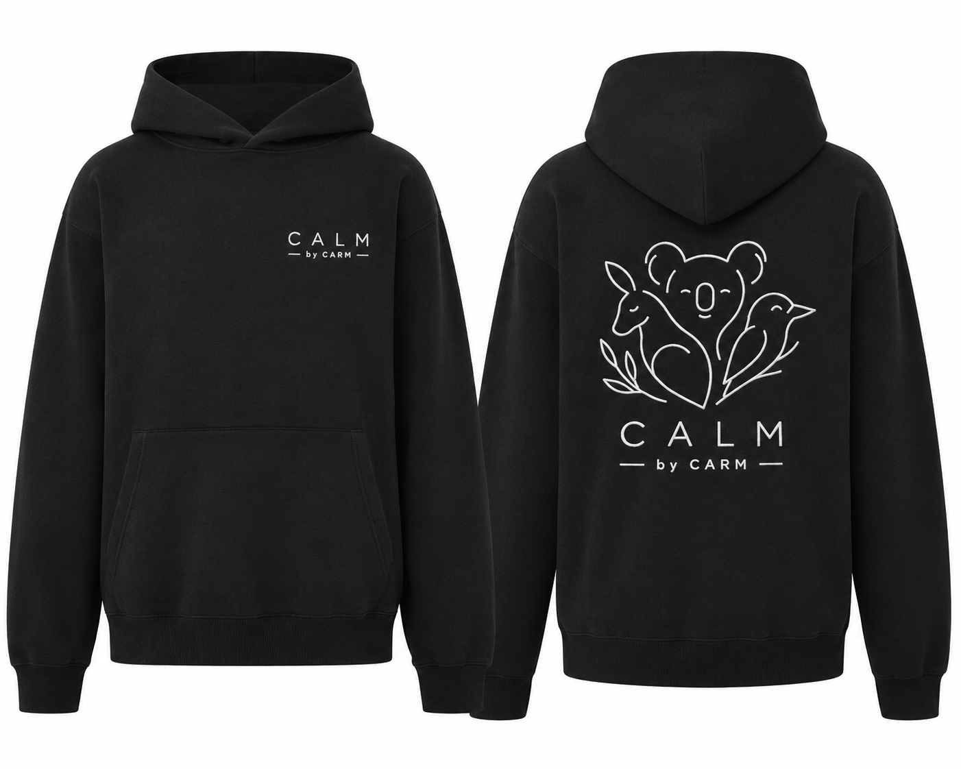 Pullover Hoodie for Him & Her | CALM by CARM
