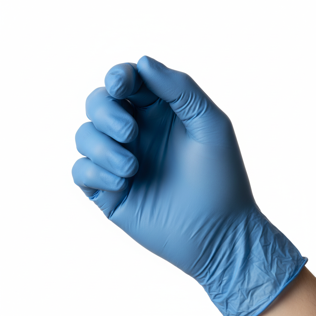 Apollo Blue Nitrile Powder Free Medical Examination Gloves