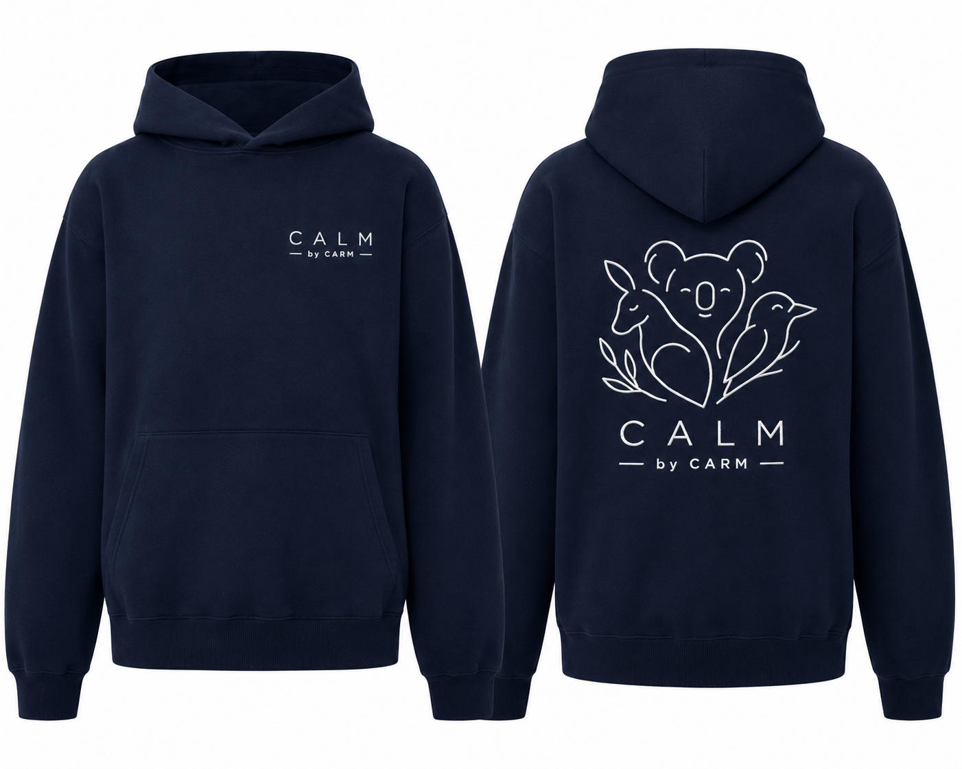Pullover Hoodie for Him & Her | CALM by CARM