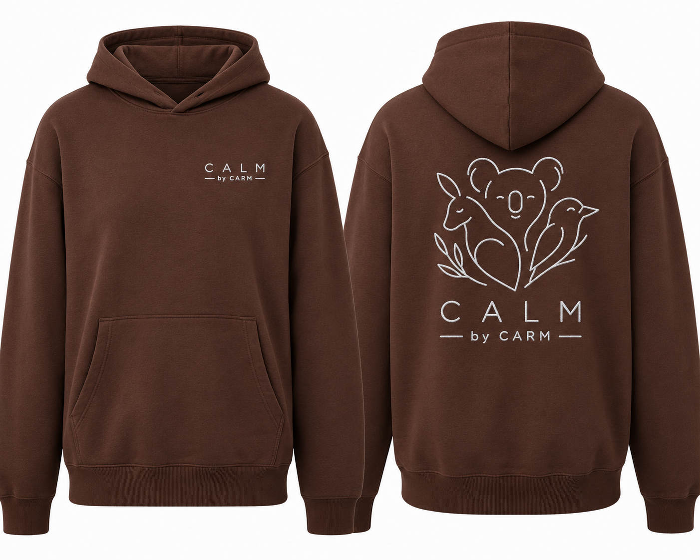 Pullover Hoodie for Him & Her | CALM by CARM