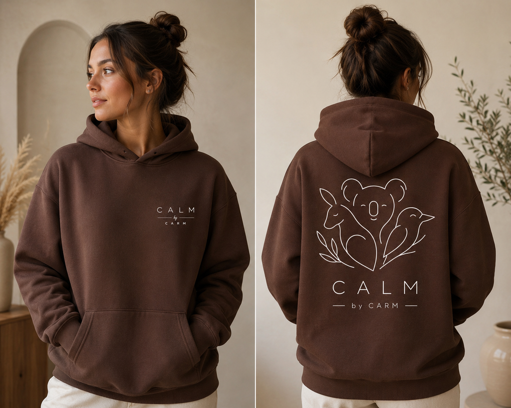 Pullover Hoodie for Him & Her | CALM by CARM